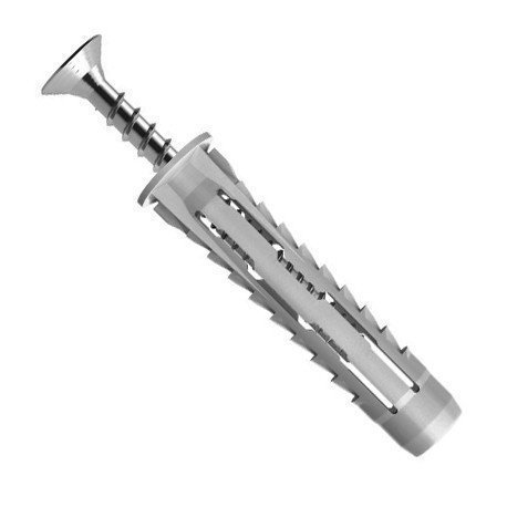 Kołki uniwersalne DIALL z wkrętem 6 X 30 MM 5 SZT. Kołki uniwersalne DIALL z wkrętem 6 X 30 MM 5 SZT.